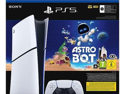 Consola PS5 Sony PlayStation 5 Digital Edition Slim Astro Bot 1 TB White