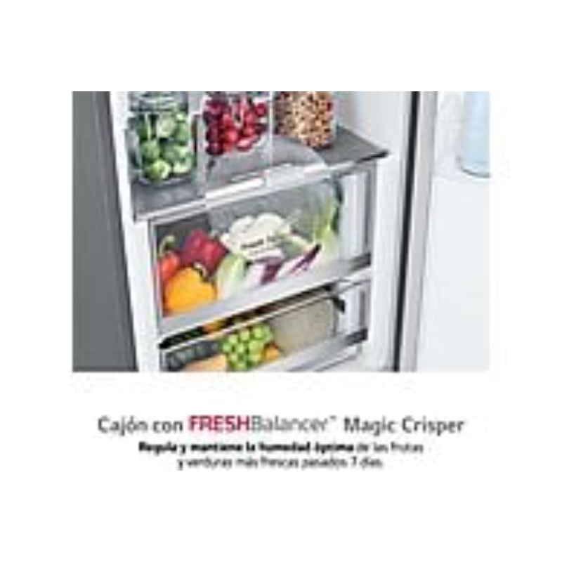 Frigorífico LG GLM71MBCSF 1 Puerta Total No Frost 386L Clase D Inox
