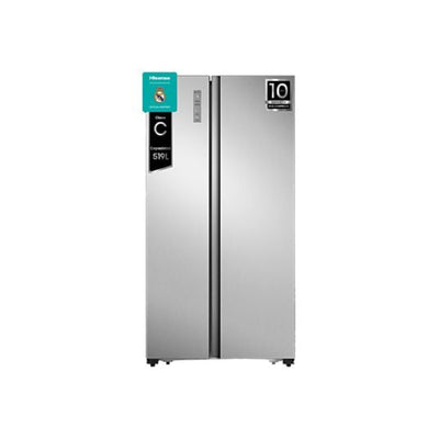 Frigorífico Hisense RS677N4ACC Americano Total No Frost 519L Clase C Inox