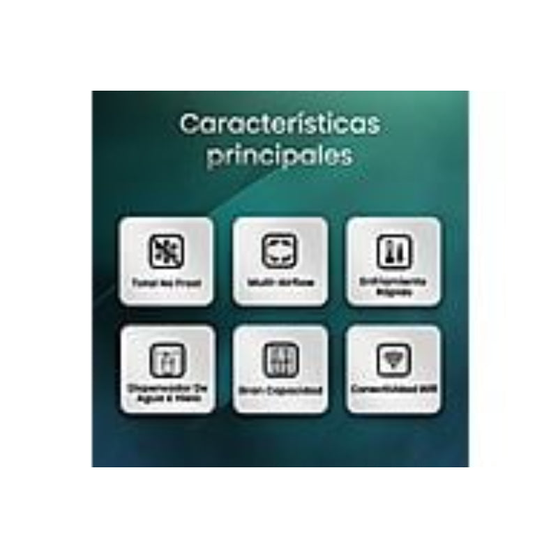 Frigorífico Hisense RS818N4TIE1 Americano Total No Frost 636L Dispensador SIN TOMA DE AGUA Inox