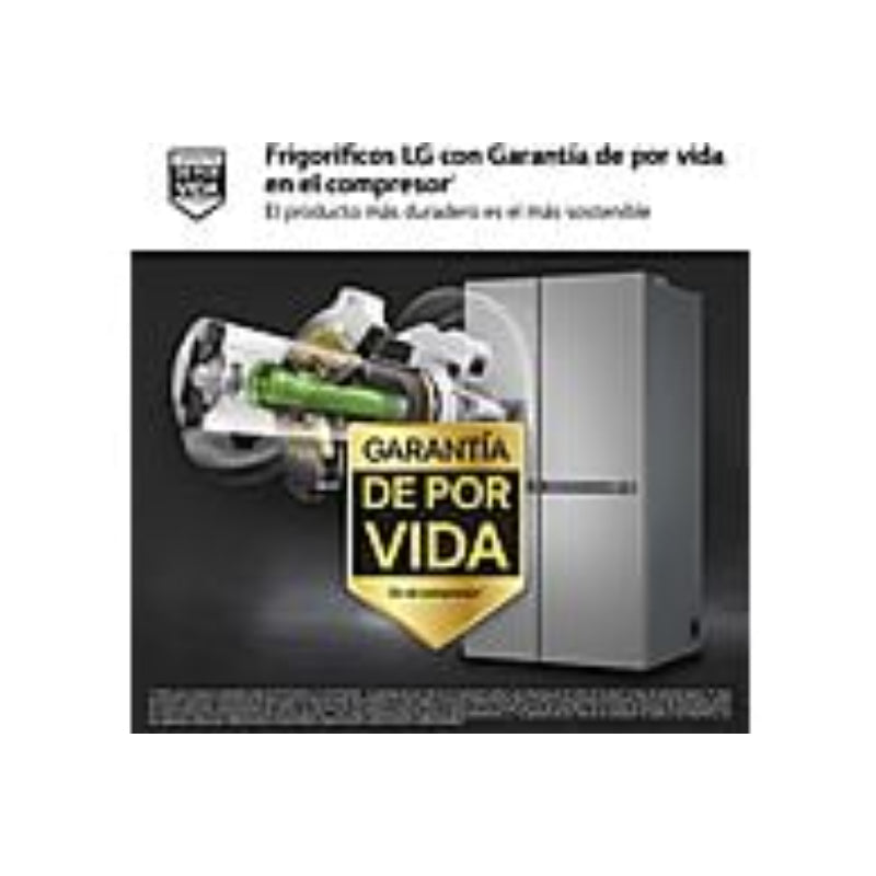 Frigorífico LG GSLC41PYPE Americano 638L Total No Frost Dispensador SIN TOMA DE AGUA Inox