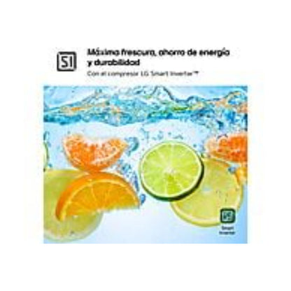 Frigorífico LG GSLC41PYPE Americano 638L Total No Frost Dispensador SIN TOMA DE AGUA Inox