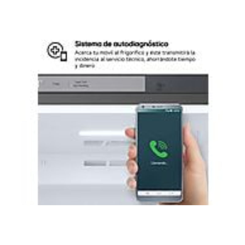 Frigorífico LG GSLC41PYPE Americano 638L Total No Frost Dispensador SIN TOMA DE AGUA Inox