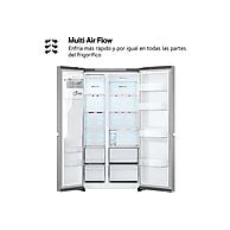 Frigorífico LG GSLC41PYPE Americano 638L Total No Frost Dispensador SIN TOMA DE AGUA Inox