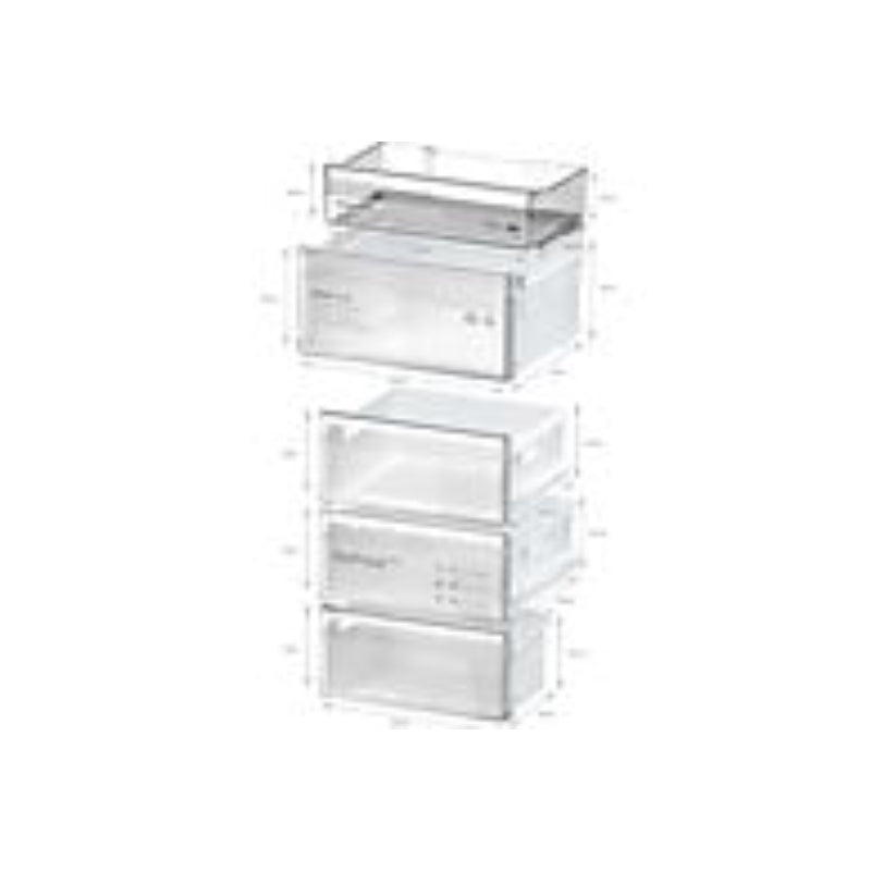 Frigorífico Combi Bosch KGN392WCF 363L Total No Frost 203cm Clase C Blanco