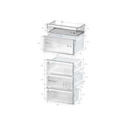 Frigorífico Combi Bosch KGN392WCF 363L Total No Frost 203cm Clase C Blanco