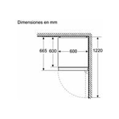 Frigorífico Combi Bosch KGN392WCF 363L Total No Frost 203cm Clase C Blanco