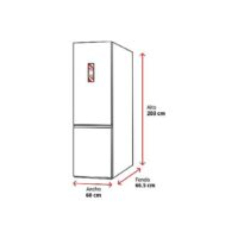 Frigorífico Combi Bosch KGN397ICT 363L Total No Frost VitaFresh XXL 203cm Clase C Inox