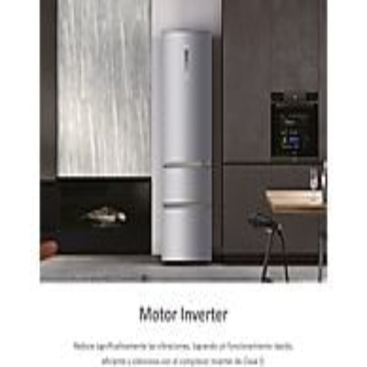 Frigorífico Combi Haier 3D 60 Series 3 A3FE737CGJ 371L Total No Frost Clase E Inox
