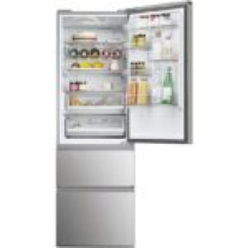 Frigorífico Combi Haier 3D 60 Series 5 HTW 5618CNMG 360L Total No Frost Clase C Inox