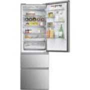Frigorífico Combi Haier 3D 60 Series 5 HTW 5618CNMG 360L Total No Frost Clase C Inox