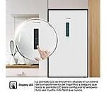 Frigorífico Combi Hisense RB390N4DWD 304L Total No Frost Dual-Tech Clase D Profundidad 59cm Blanco