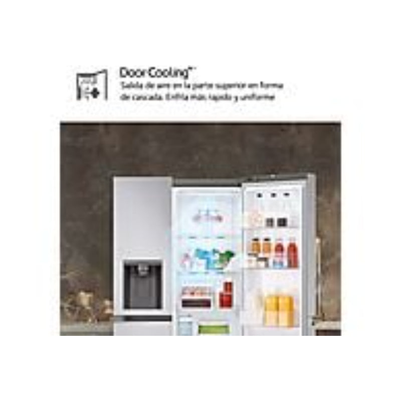 Frigorífico LG GSLV71PZTD Americano Total No Frost 635L Clase D Dispensador SIN TOMA DE AGUA Inox