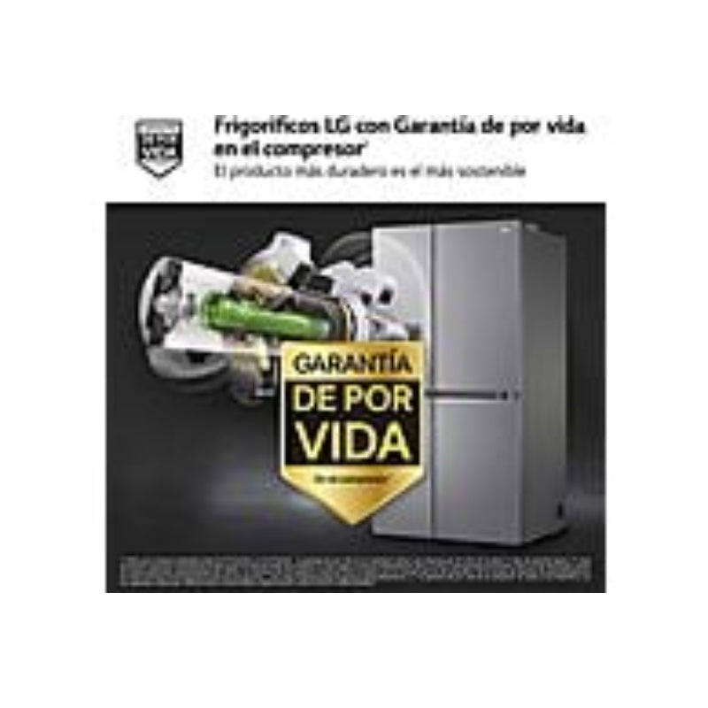 Frigorífico LG GSLV71PZTD Americano Total No Frost 635L Clase D Dispensador SIN TOMA DE AGUA Inox