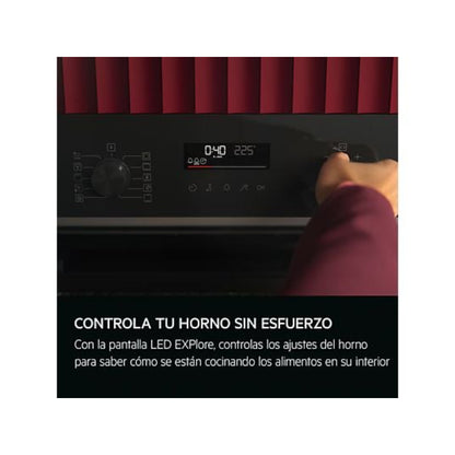 Horno AEG GS6PB51FAB, 71 L, Multifunción, Pirolítico, Negro