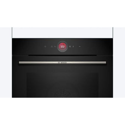 Horno Bosch HBG7741B1, 71 L, Integrable, Pirolítico, Multifunción, Air Fry, Negro