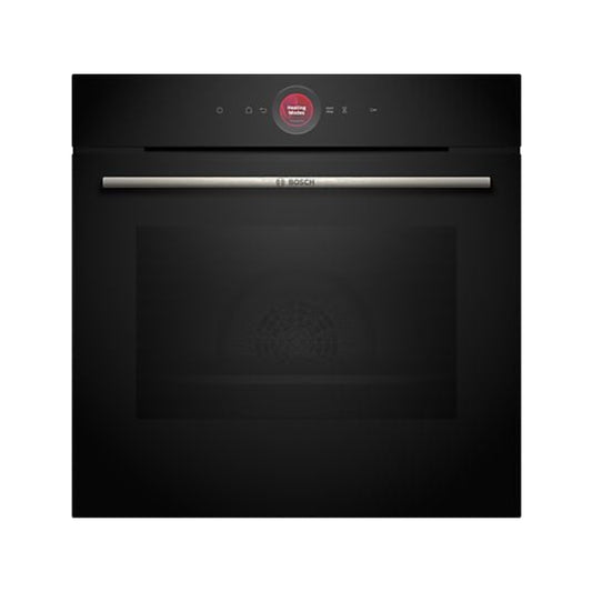 Horno Bosch HBG7741B1, 71 L, Integrable, Pirolítico, Multifunción, Air Fry, Negro