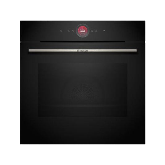 Forno Bosch HBG7741B1, 71 L, Integrável, Pirolítico, Multifunções, Air Fry, Preto