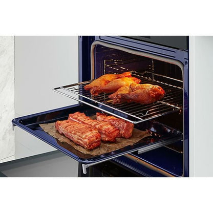 Horno a vapor LG WSED7665B, 76 L, Multifunción, Pirolítico + Vapor, Acero Negro Mate