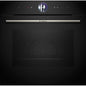 Horno a vapor Bosch HSG7361B1, 71 L, Multifunción, Steam Plus, Hidrolítico, Pantalla TFT, Negro