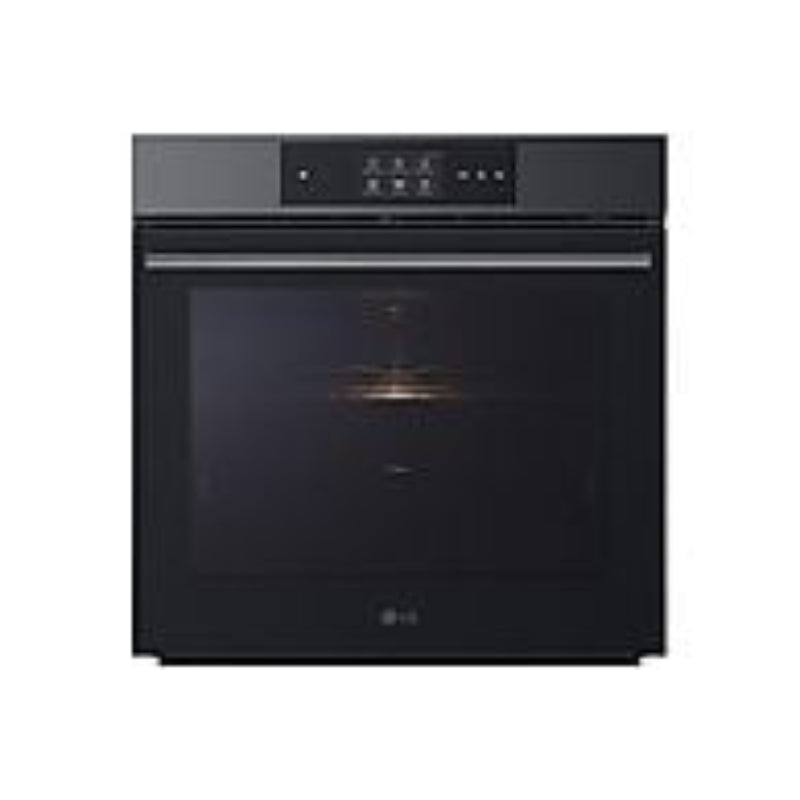 Horno a vapor LG WSED7665B, 76 L, Multifunción, Pirolítico + Vapor, Acero Negro Mate