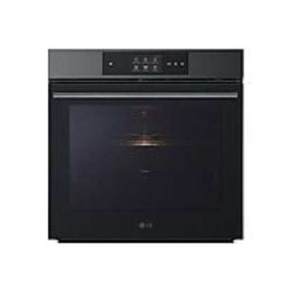 Horno a vapor LG WSED7665B, 76 L, Multifunción, Pirolítico + Vapor, Acero Negro Mate