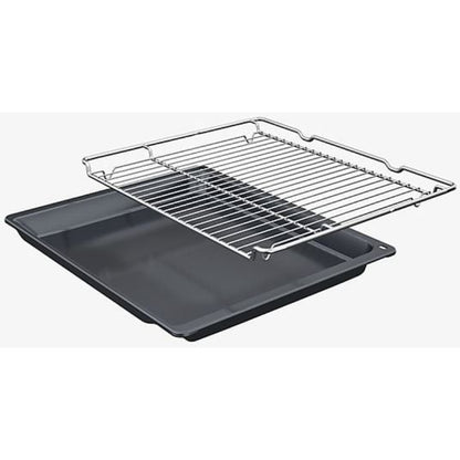 Horno compacto Bosch CBG7741B1, 47 L, Multifunción, Pirolítico, Negro / Acero Inoxidable
