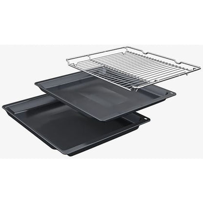 Horno multifunción BOSCH HBG7241B1, Integrable, 71 L, Home Connect, AirFry, Negro