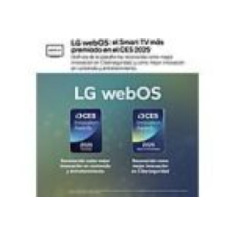 TV LG 32LR60006LA Negro 32 Pulgadas LED Full HD | webOS Smart TV α5 AI Gen6