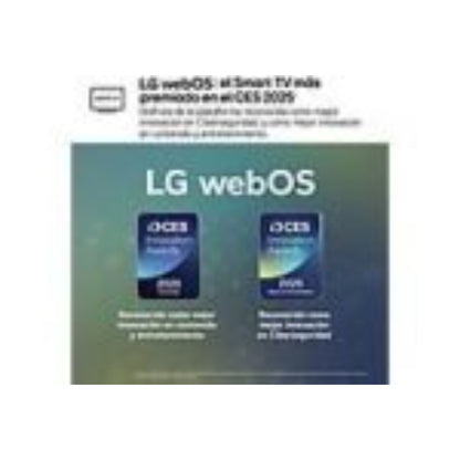 TV LG 32LR60006LA Negro 32 Pulgadas LED Full HD | webOS Smart TV α5 AI Gen6