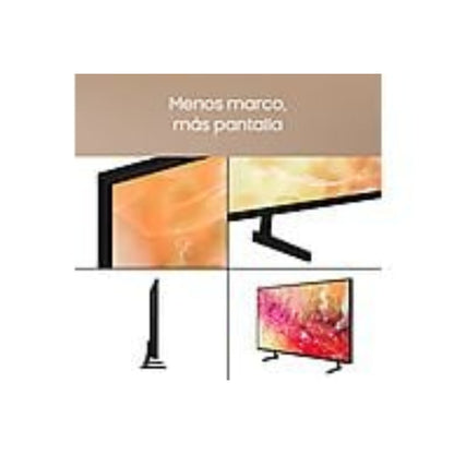 TV Samsung TU50DU7175UXXC Negro 50 Pulgadas 4K UHD | Smart TV Tizen Gaming Hub