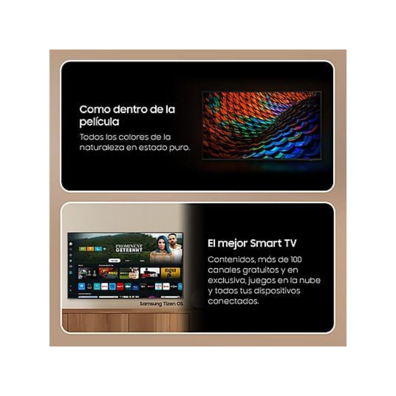 TV Samsung TU50DU7175UXXC Negro 50 Pulgadas 4K UHD | Smart TV Tizen Gaming Hub
