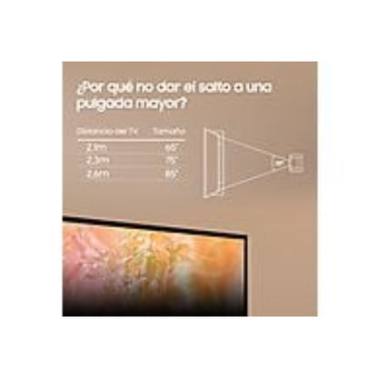 TV Samsung TU50DU7175UXXC Negro 50 Pulgadas 4K UHD | Smart TV Tizen Gaming Hub