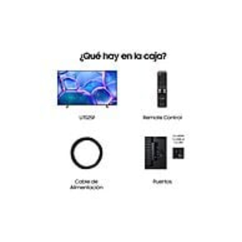 TV Samsung TU50U7025FKXXC Negro 50 Pulgadas 4K UHD | Smart TV Tizen Gaming Hub
