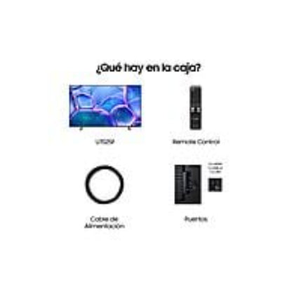 TV Samsung TU50U7025FKXXC Negro 50 Pulgadas 4K UHD | Smart TV Tizen Gaming Hub