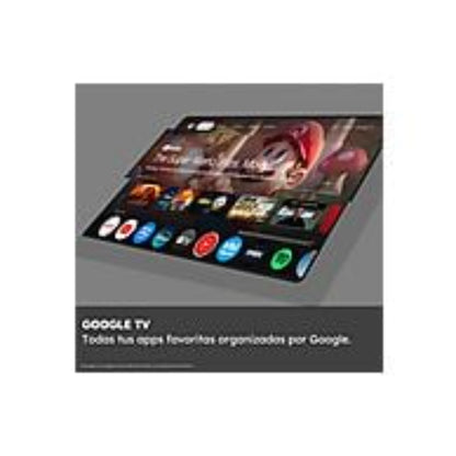 TV Haier H55K85FUX Negro 55 Pulgadas 4K UHD | Google TV Diseño Sin Marcos Sonido 30W