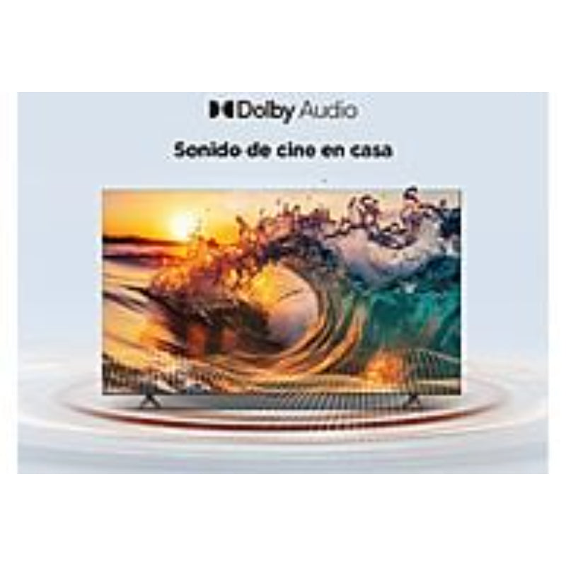 TV TCL 65P6K Negro 65 Pulgadas 4K UHD | Google TV Procesador AiPQ Dolby Atmos