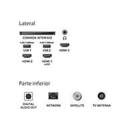 TV Philips Ambilight 43PUS8510/12 QLED Negro Mate 43 Pulgadas 4K UHD | Titan OS Dolby Atmos