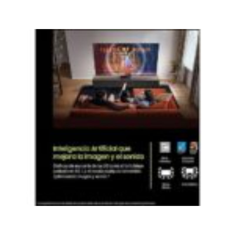 TV Samsung TQ43Q7FAAUXXC QLED Negro 43 Pulgadas 4K UHD | Gaming Hub Quantum HDR