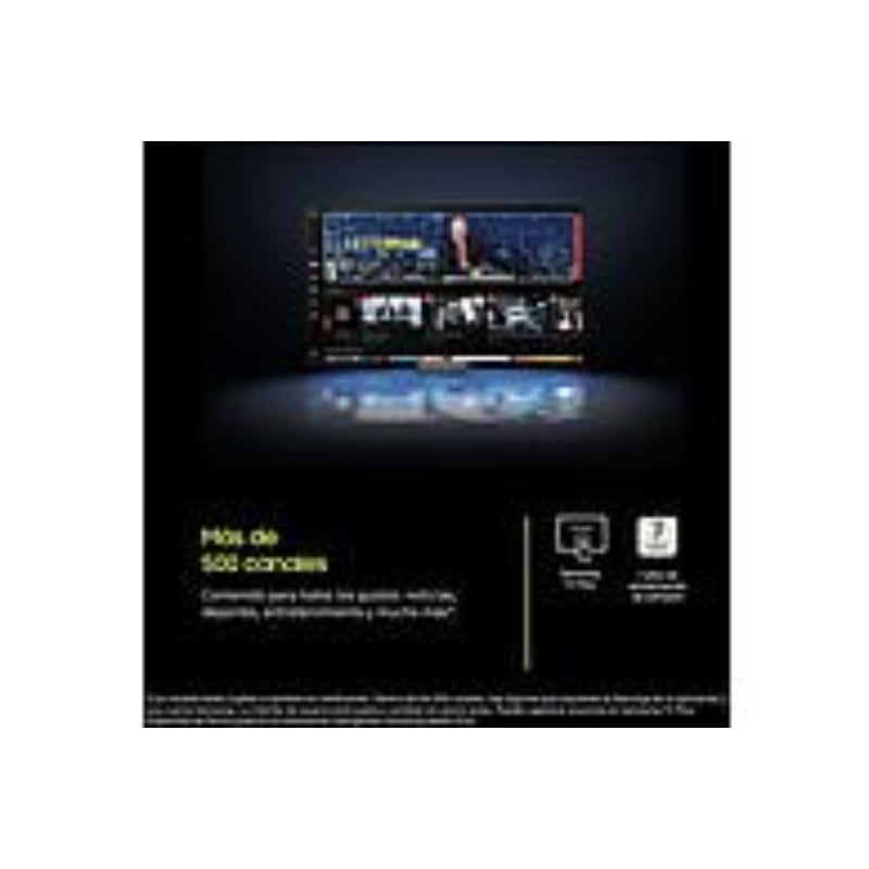 TV Samsung TQ55Q7FAAUXXC QLED Negro 55 Pulgadas 4K UHD | Gaming Hub Quantum HDR