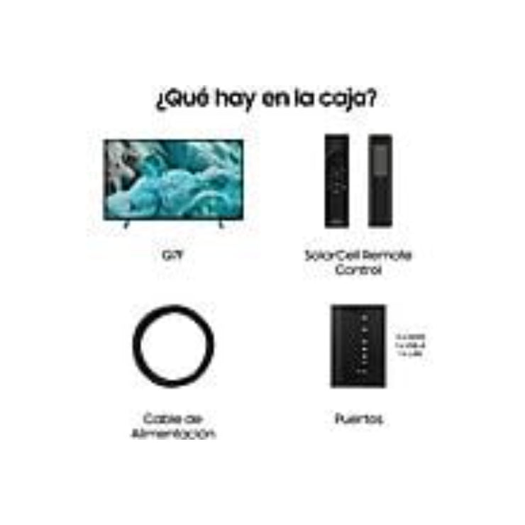 TV Samsung TQ55Q7FAAUXXC QLED Negro 55 Pulgadas 4K UHD | Gaming Hub Quantum HDR