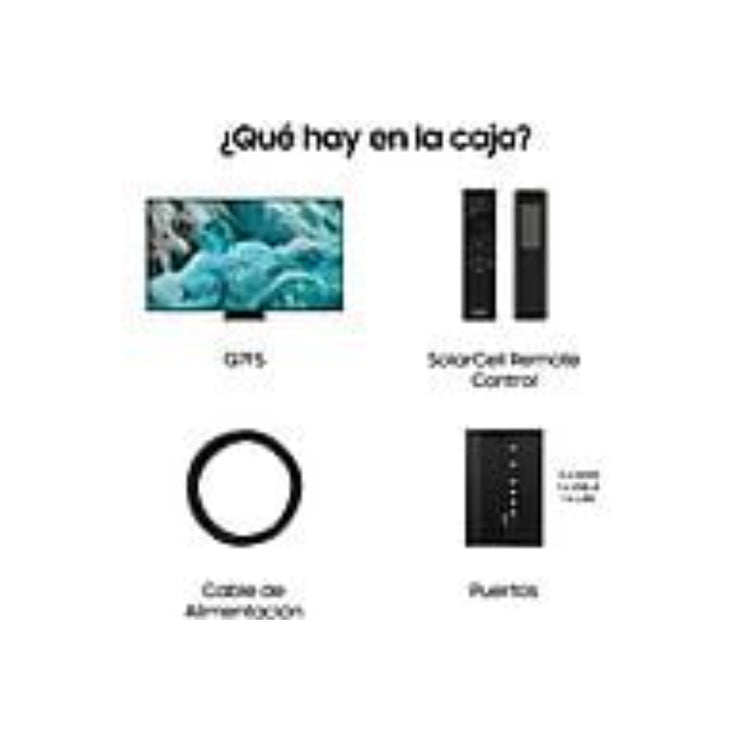 TV Samsung TQ65Q7F5AUXXC QLED Negro 65 Pulgadas 4K UHD | Gaming Hub Quantum HDR