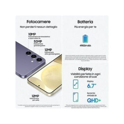 Samsung Galaxy S24 Plus Reacondicionado 256 GB Smartphone 6,7 Pulgadas Dynamic AMOLED 12 GB RAM 5G