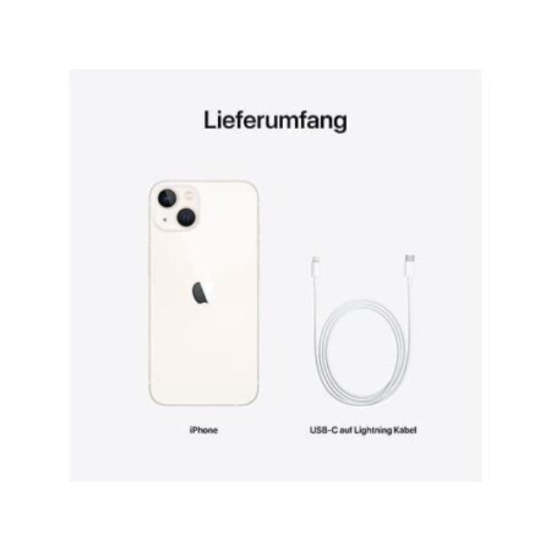 Apple iPhone 13 Blanco 128 GB Smartphone 6,1 Pulgadas Chip A15 Bionic