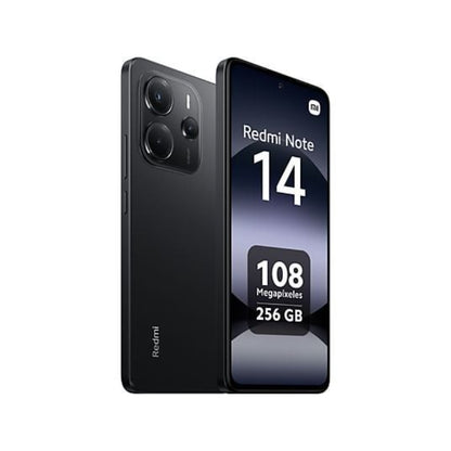 Xiaomi Redmi Note 14 Negro Medianoche 256 GB Smartphone 6,67 Pulgadas AMOLED 4G