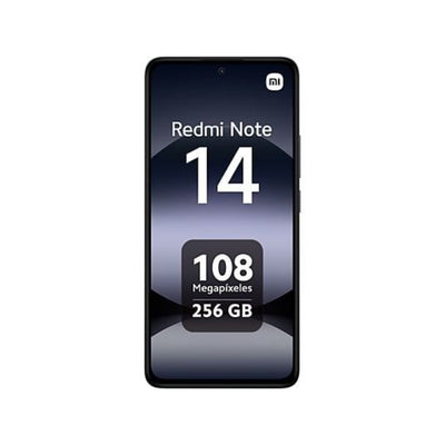 Xiaomi Redmi Note 14 Negro Medianoche 256 GB Smartphone 6,67 Pulgadas AMOLED 4G