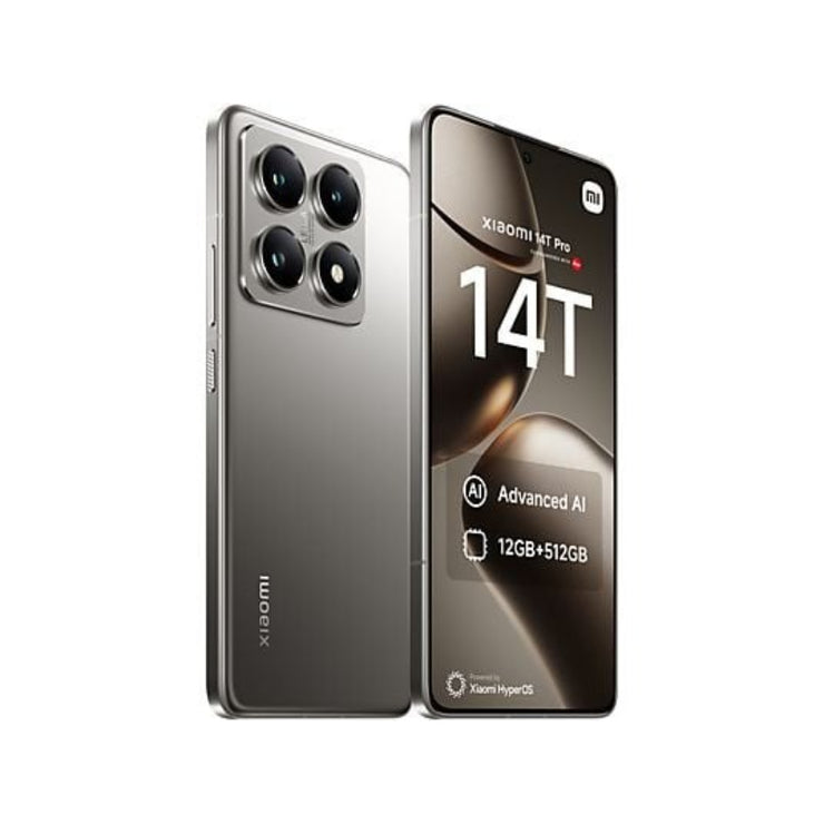 Xiaomi 14T Pro Gris Titanio 512 GB Smartphone 6,67 Pulgadas 1.5K 144 Hz