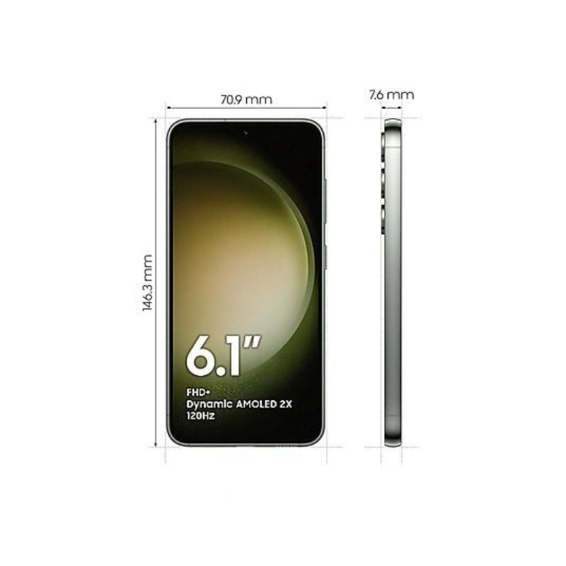 Samsung Galaxy S23 Verde 128 GB Smartphone 6,1 Pulgadas Dynamic AMOLED 5G