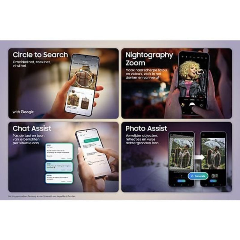 Samsung Galaxy S24 Ultra Reacondicionado Negro 512 GB Smartphone 6,8 Pulgadas QHD+ 5G S Pen