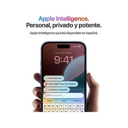 Apple iPhone 16 Azul Ultramar 128 GB Smartphone 6,1 Pulgadas Chip A18 Bionic 5G